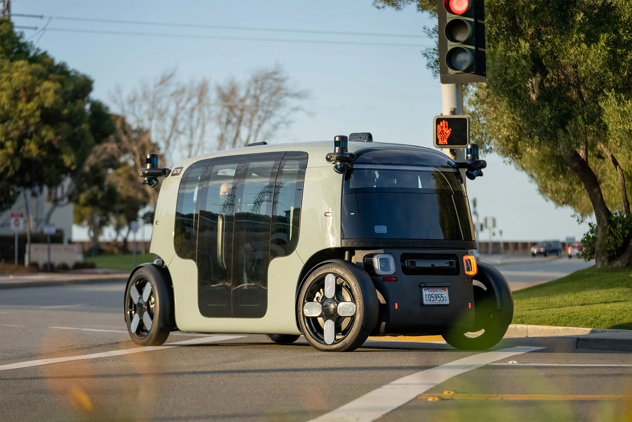 Amazon's Self-Driving Car Unit Zoox Carries Passengers on Public ...