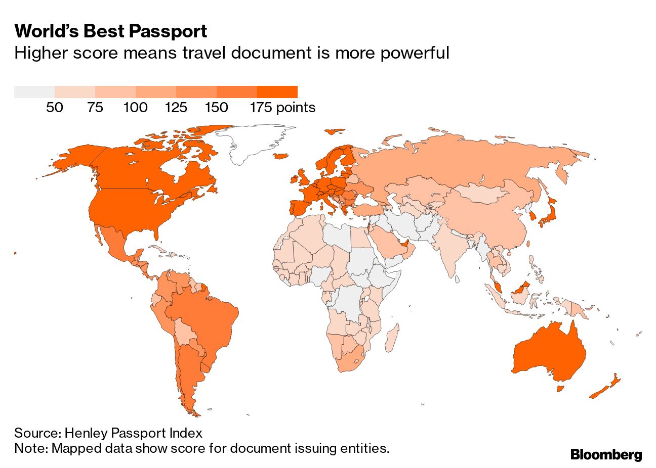 Business Today - As per #HenleyPassportIndex, these are the world's most  powerful passports in 2022. Take a look. READ