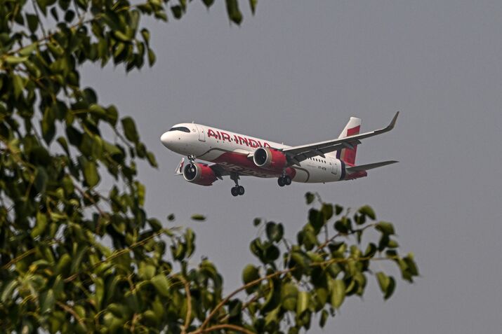 Air India Ltd. Aircraft In New Delhi