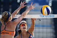 BEACH VOLLEYBALL-OLY-2020-2021-TOKYO-NED-CHN