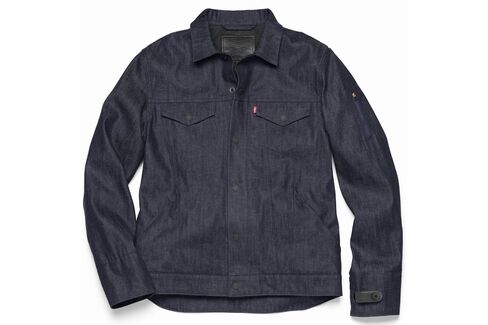 The Levi’s Commuter Jacket x Jacquard by Google weaves interactive fiber into denim to create a functional, fashionable, and interactive jacket for the urban cyclist.