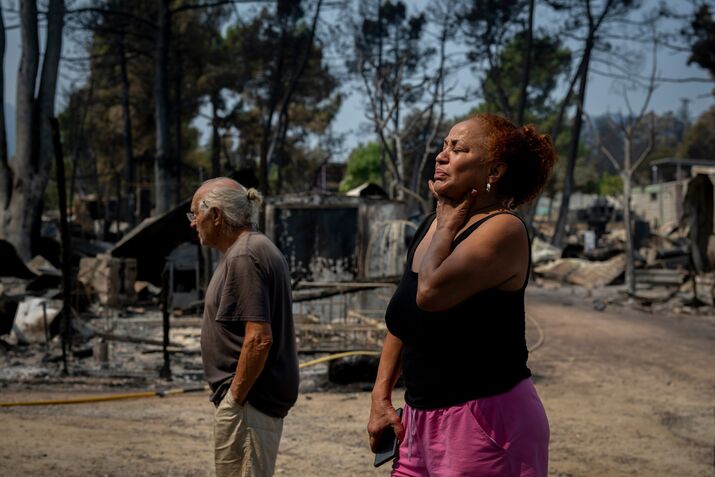 Spain Plan Economic Aid as Major Fires Still Burn