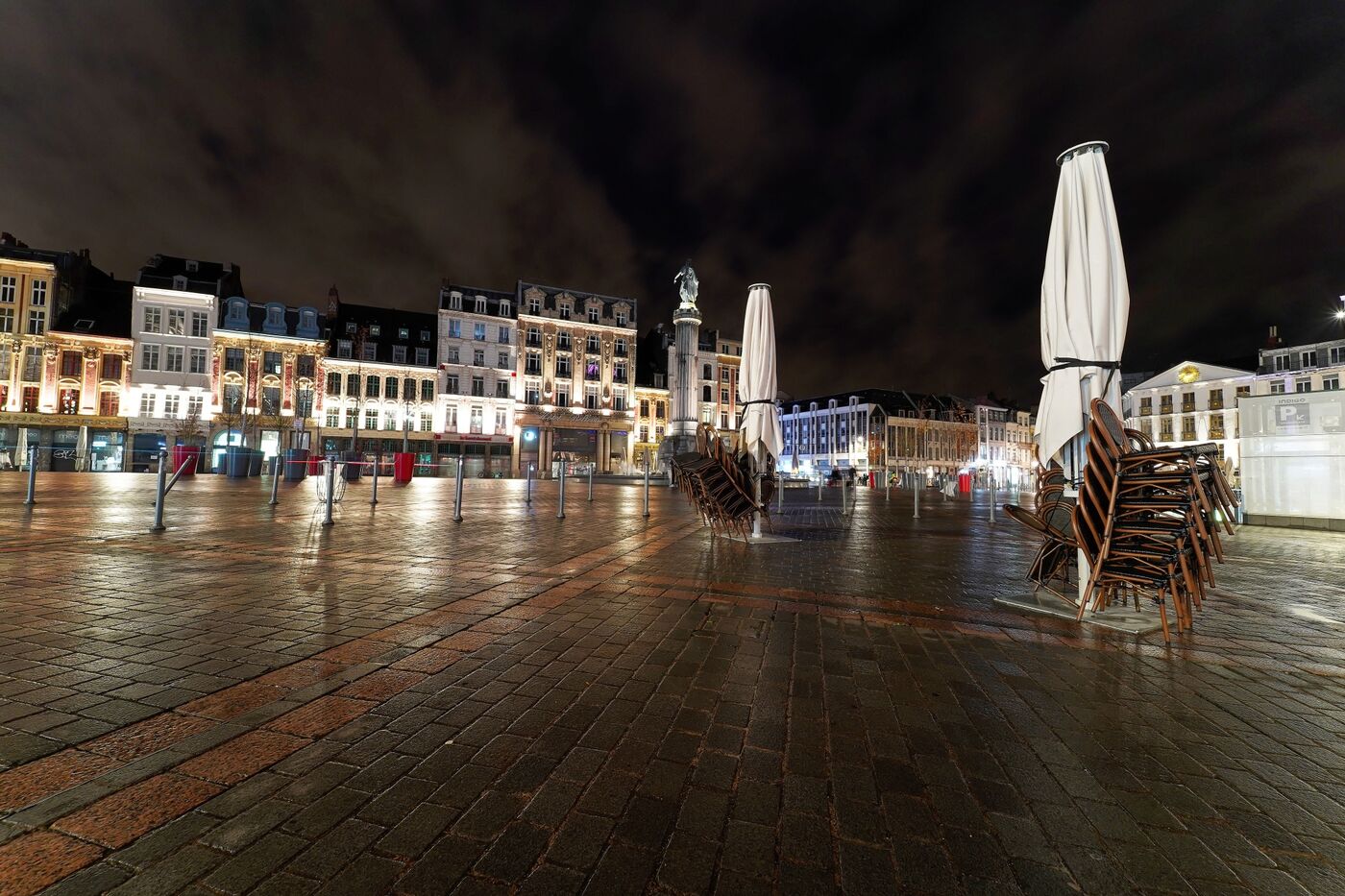 Lille Subdued In Second Coronavirus Nation-wide Lockdown