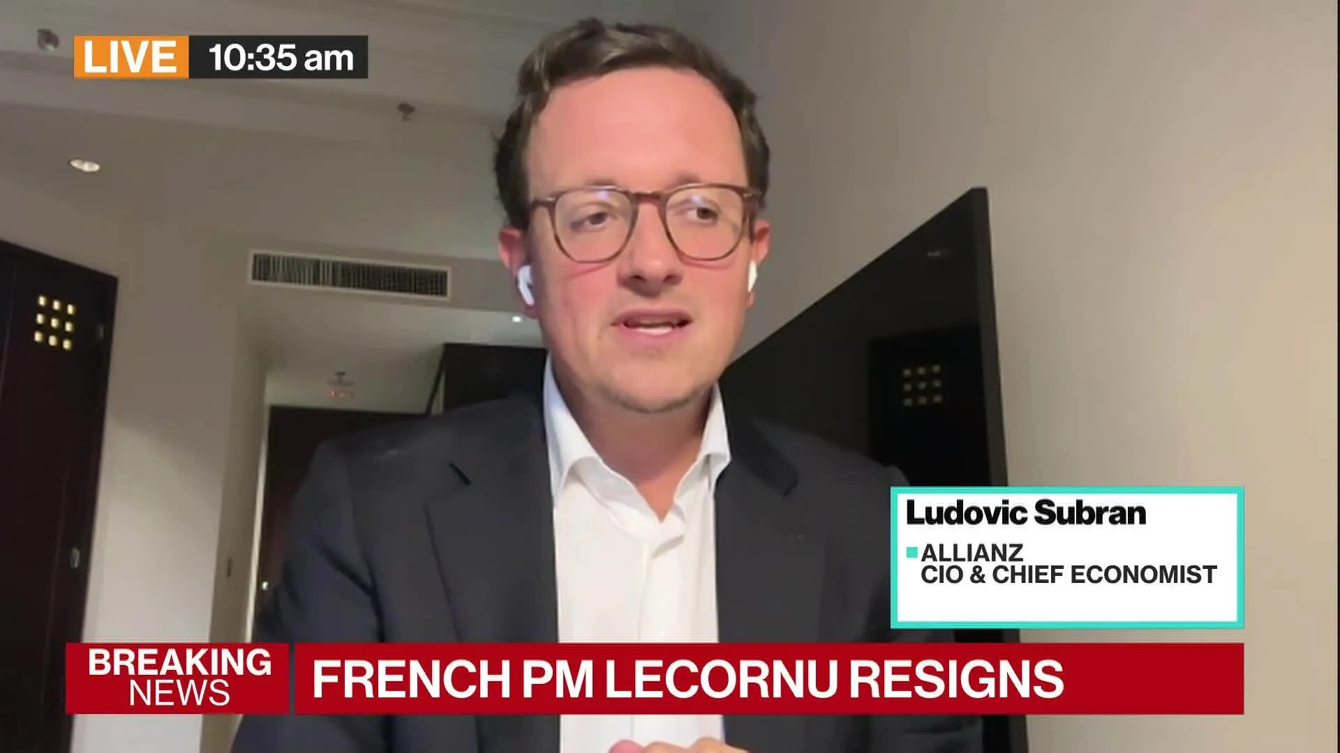 Subran Watch France 'Absolutely Not' Facing Liz Truss Moment: Subran - Bloomberg
