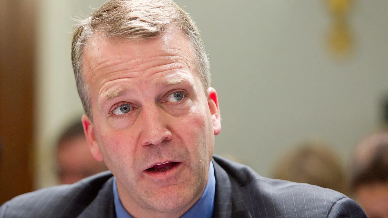 Dan Sullivan, commissioner of the Alaska Department of Natural Resources, speaks during a House Natural Resources Committee hearing on rare earths legislation in Washington, D.C., U.S., on Friday, June 3, 2011. Global demand for rare earths will increase at a rate of 8 percent a year from use of the minerals in computers and cars, the U.S. Geological Survey said during the hearing.
