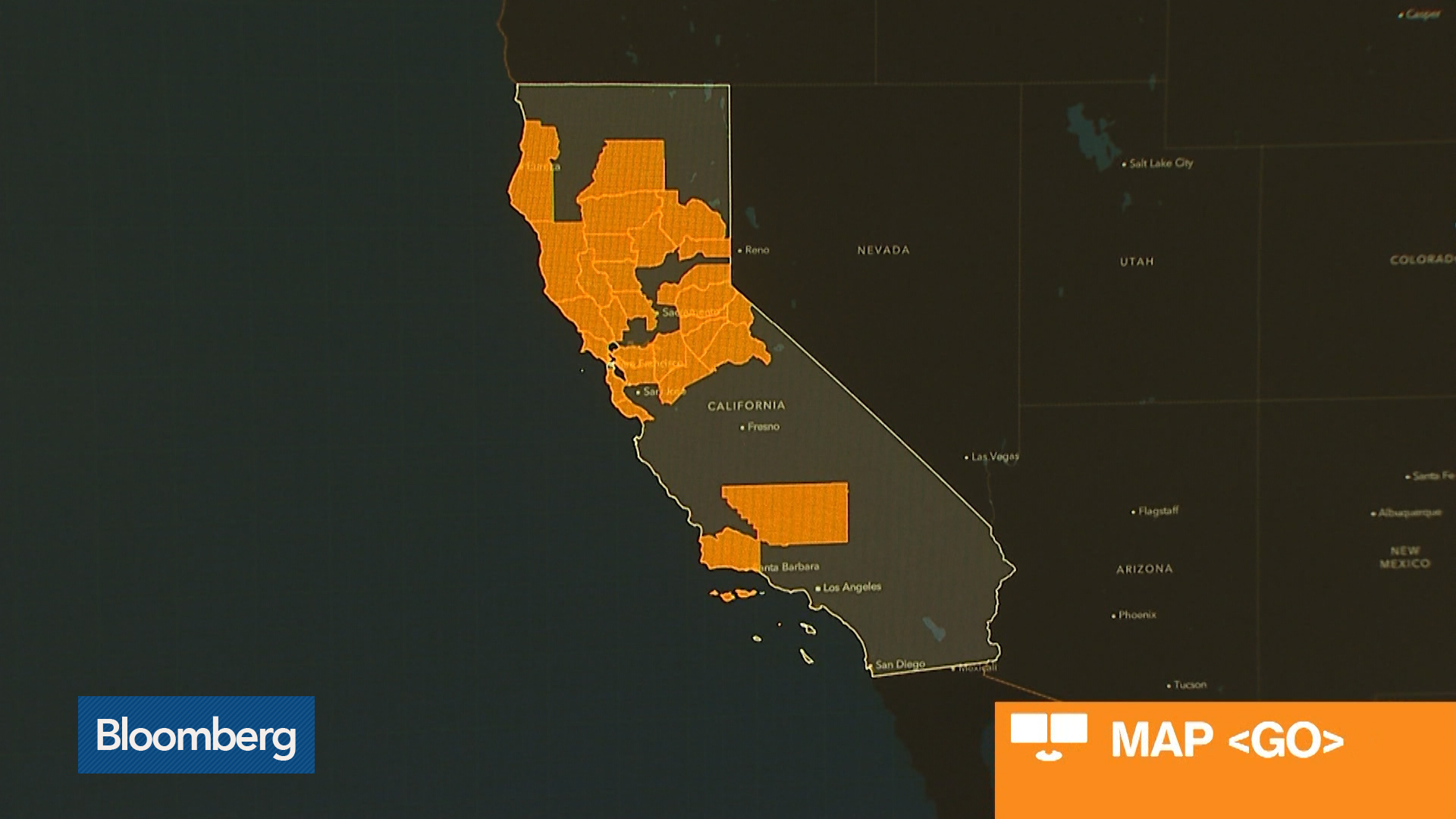 PG&E Blackouts Spread Across Northern California Bloomberg