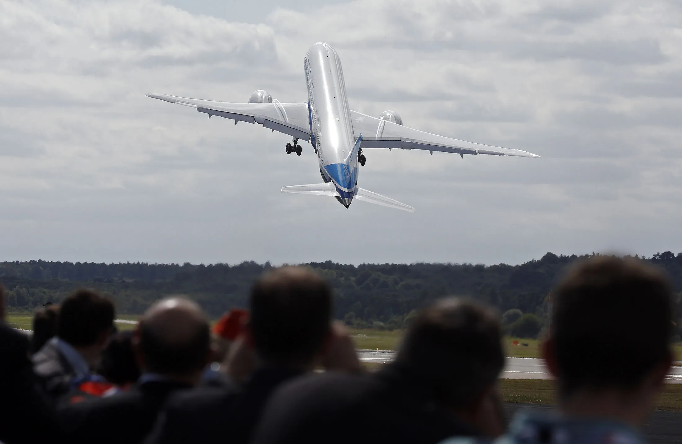 A Boeing 787-9 Dreamliner aircraft.
