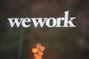 CHICAGO, ILLINOIS - AUGUST 14: A sign marks the location of a WeWork office.