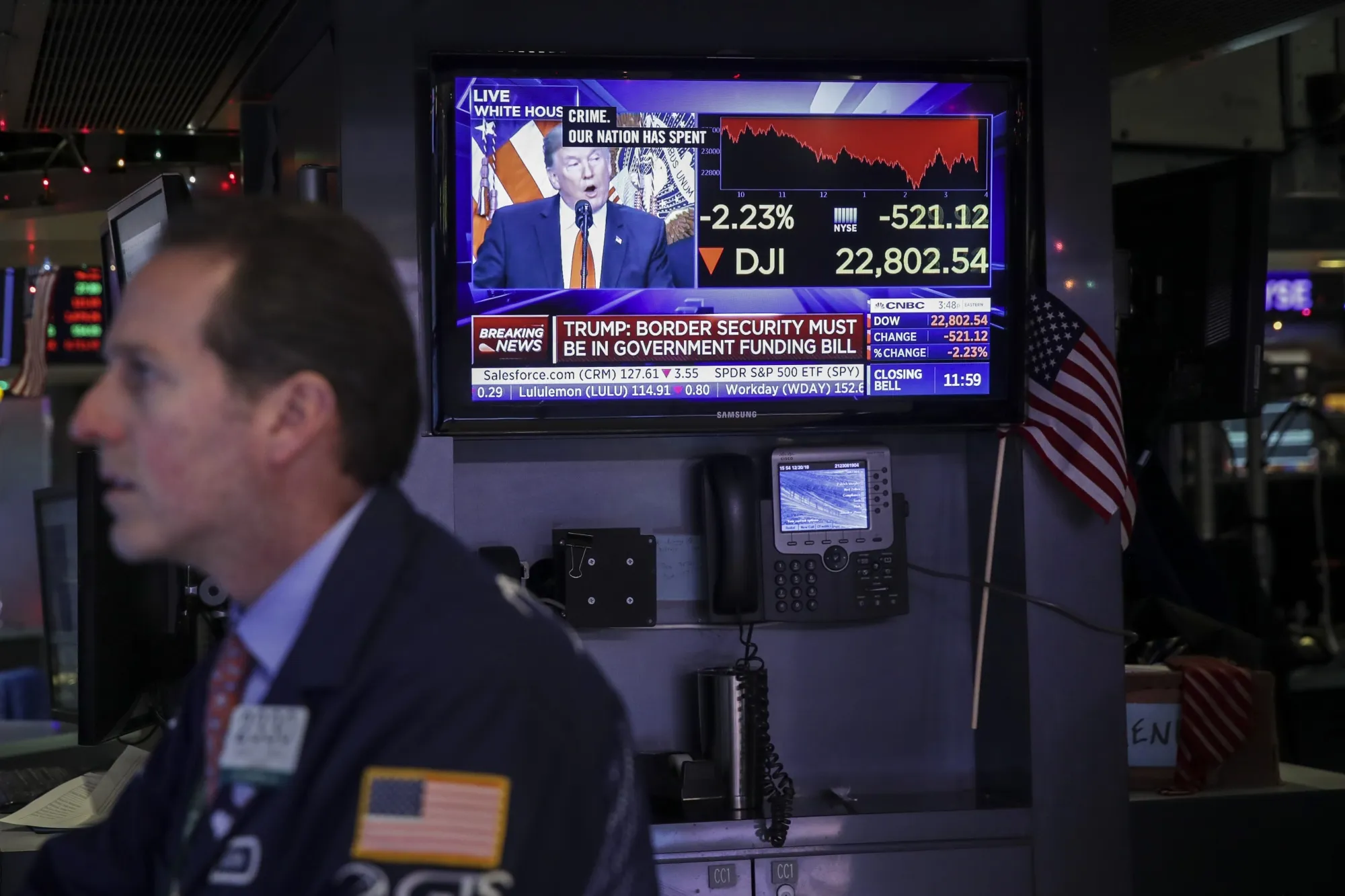 As president, Trump cared a great deal about markets.