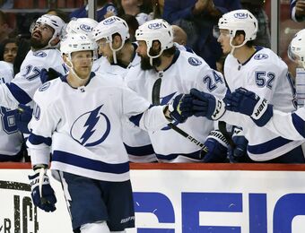 relates to Lightning Strike First Against Panthers, Win 4-1 in Game 1