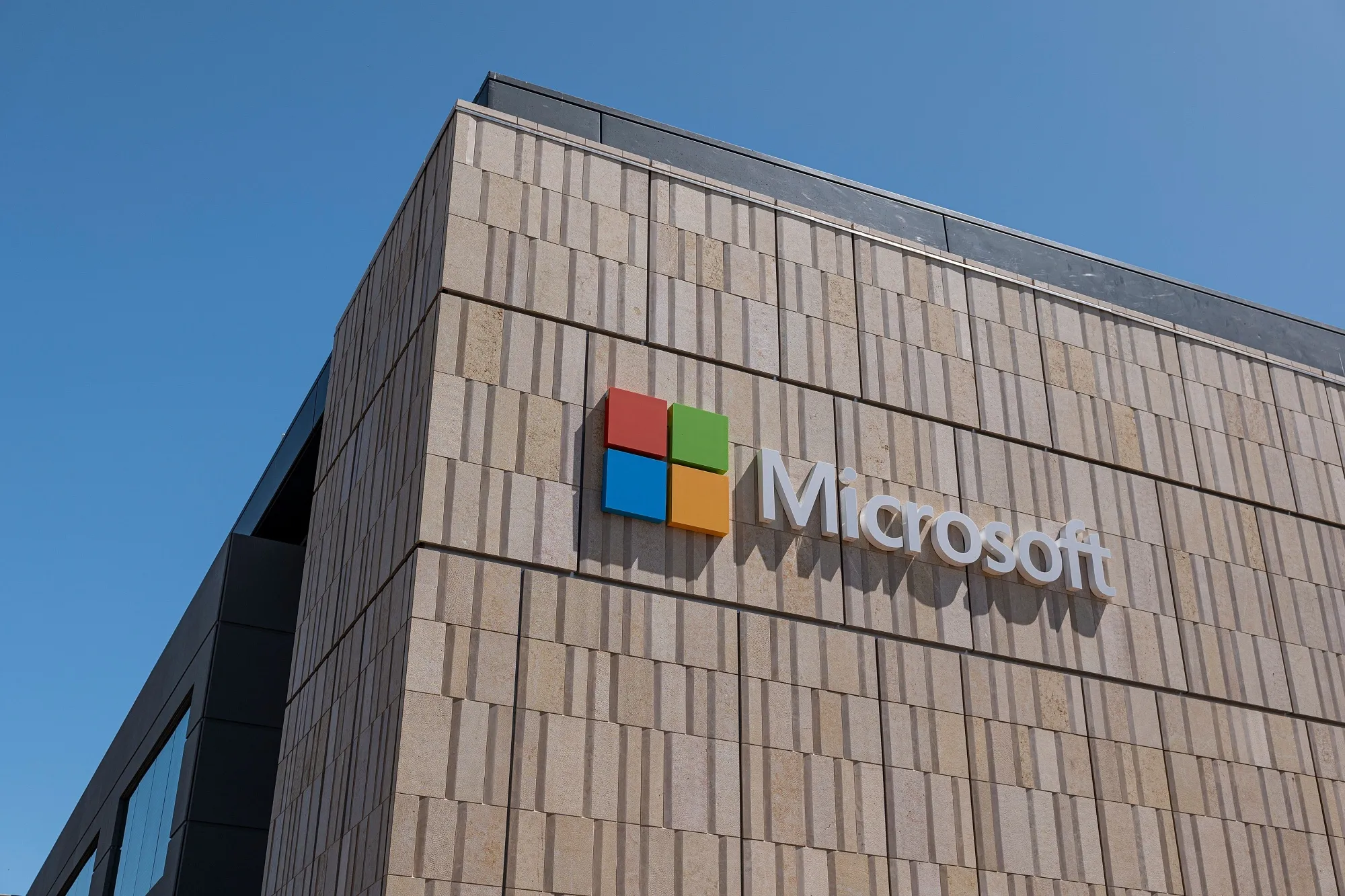 Microsoft offices in Mountain View, California.