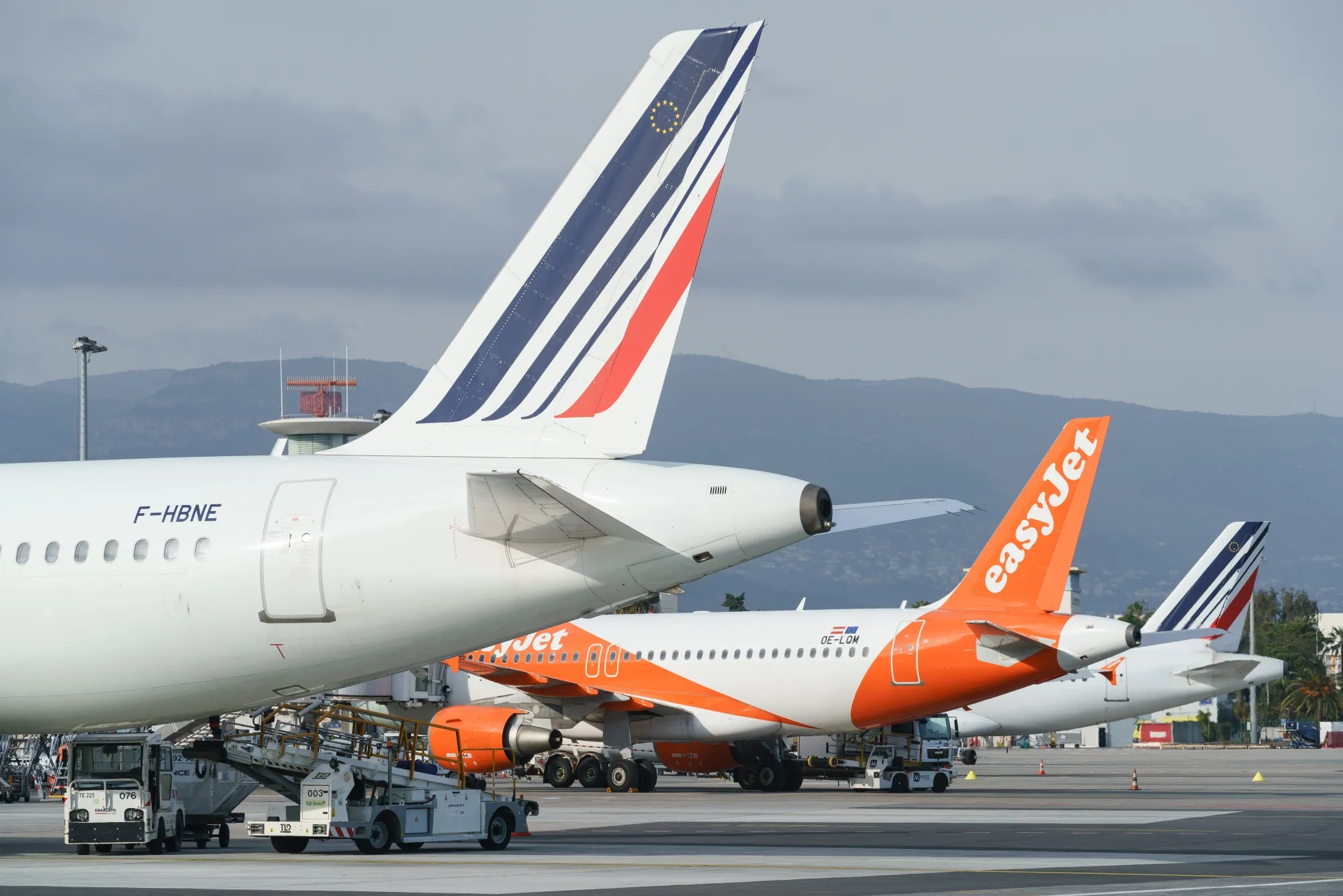 Nice Cote d'Azur Airport With Travel Curbs Wiping Out Demand For Flights