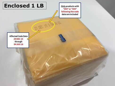 Kraft Singles Recall