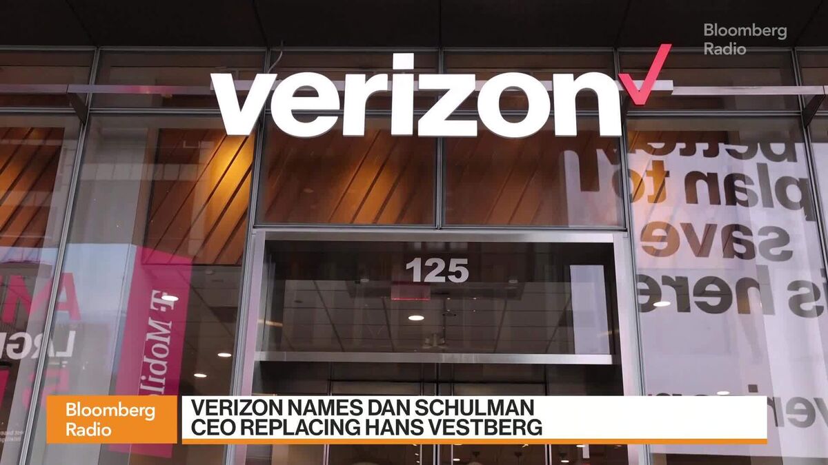 Verizon Names Dan Schulman CEO Replacing Hans Vestberg