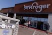 Shoppers at a Kroger grocery store in Dallas, Texas.
