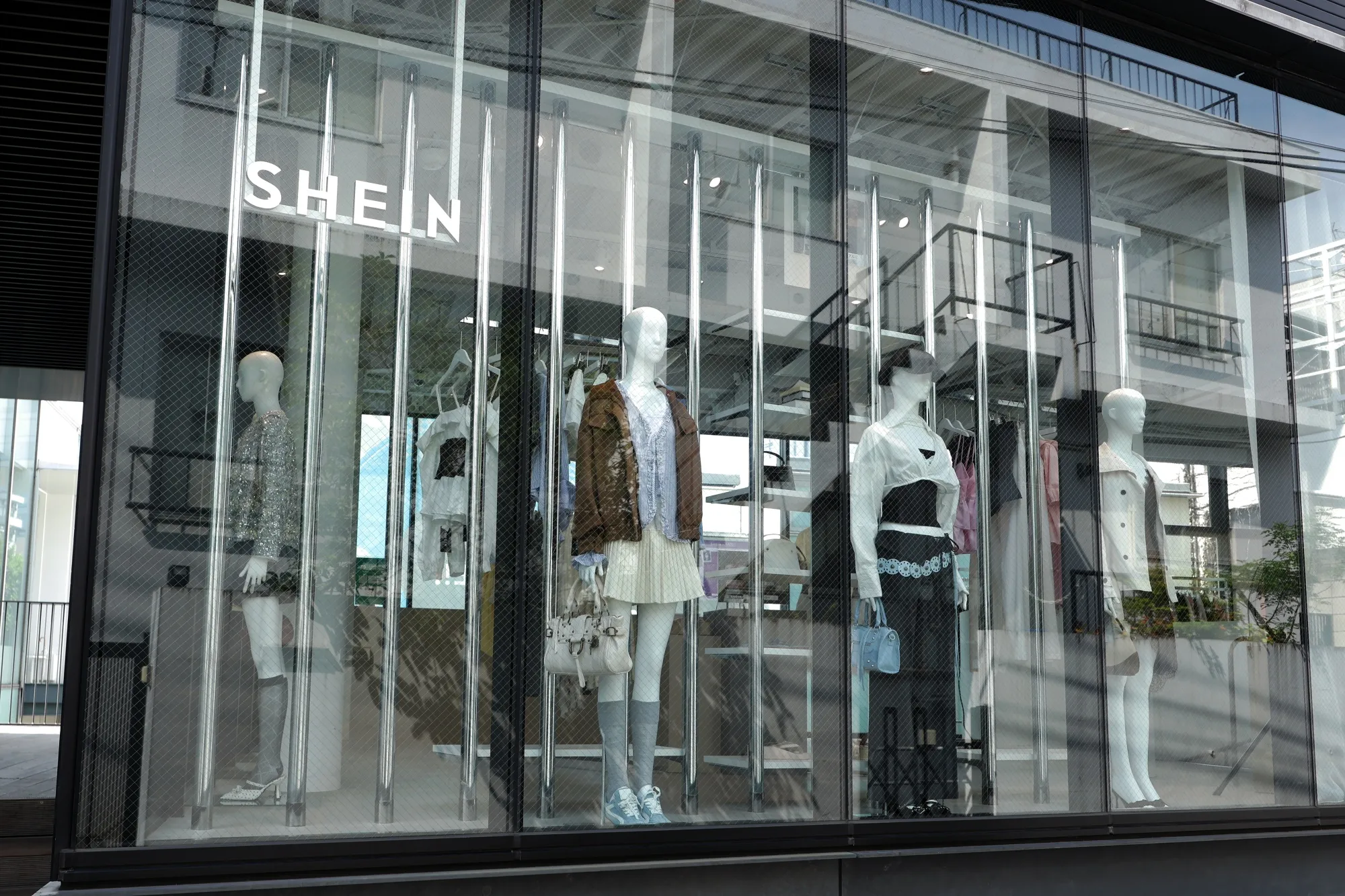 The Shein Tokyo showroom in the Harajuku district of Tokyo.
