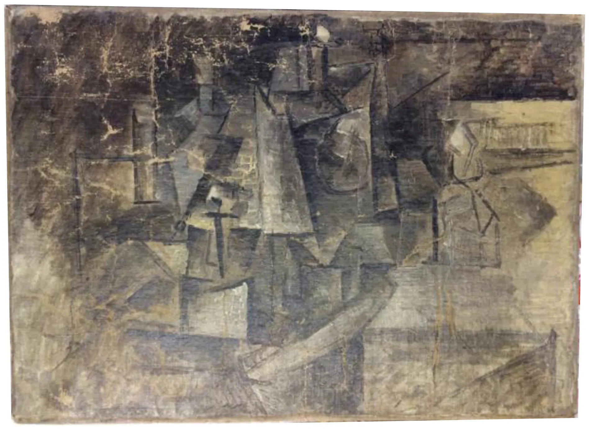 “The Hairdresser” by Pablo Picasso.
