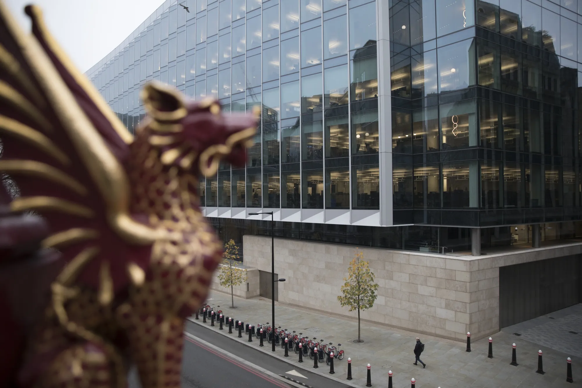 The Goldman Sachs offices in London.