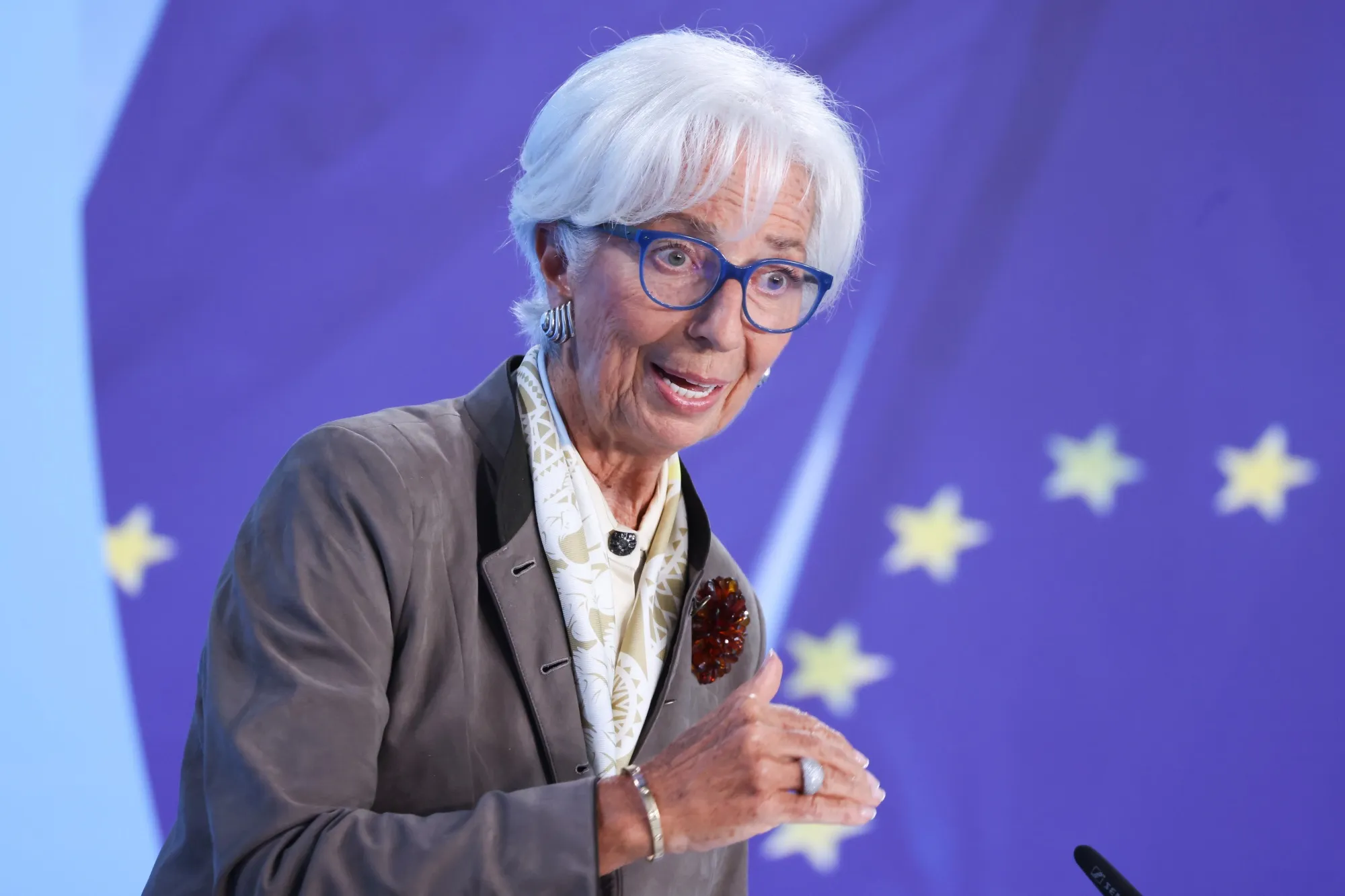 Christine Lagarde on Sept. 11.