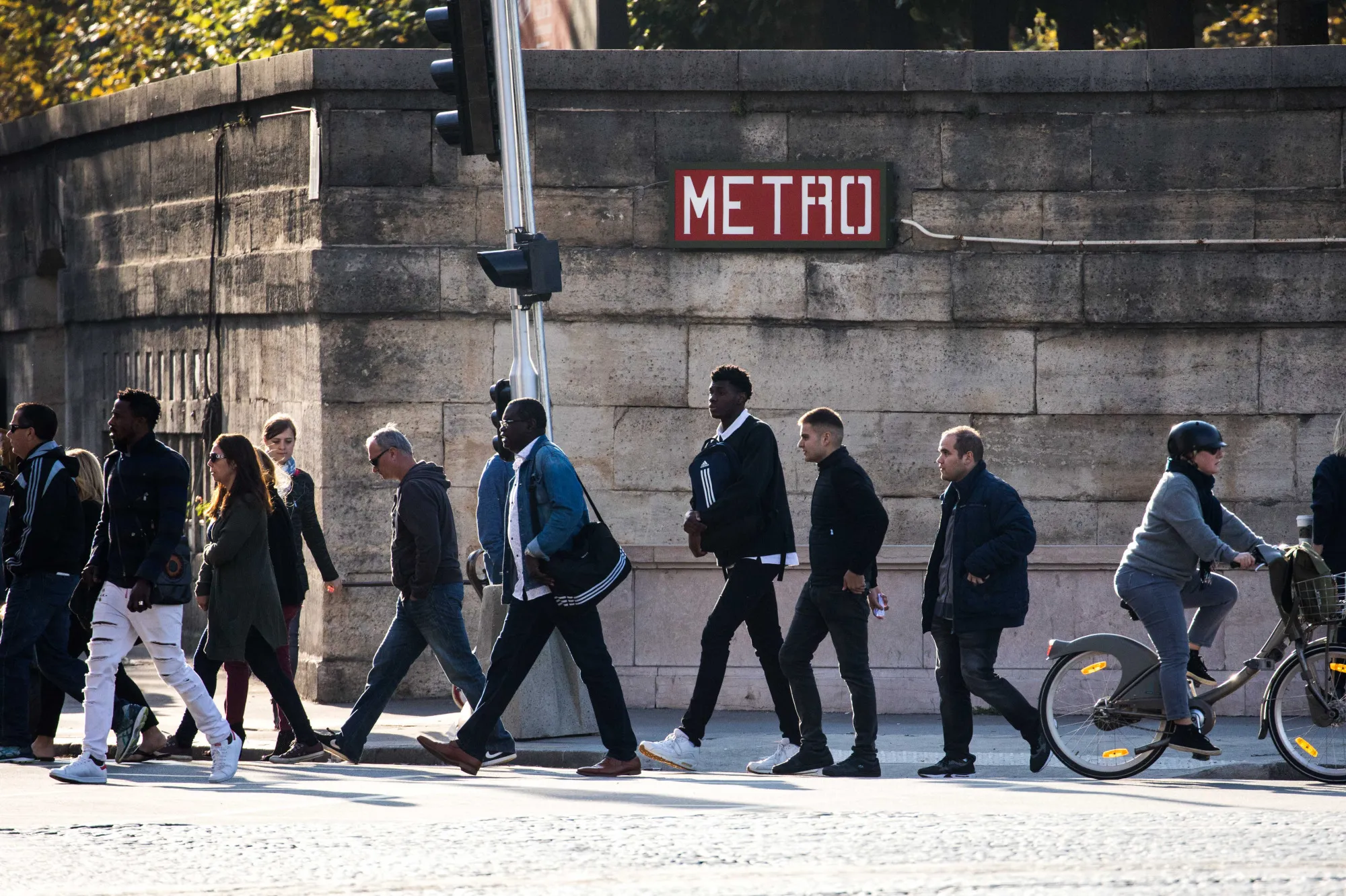 Commuters And Workers Ahead Of French Labor Market Reforms 