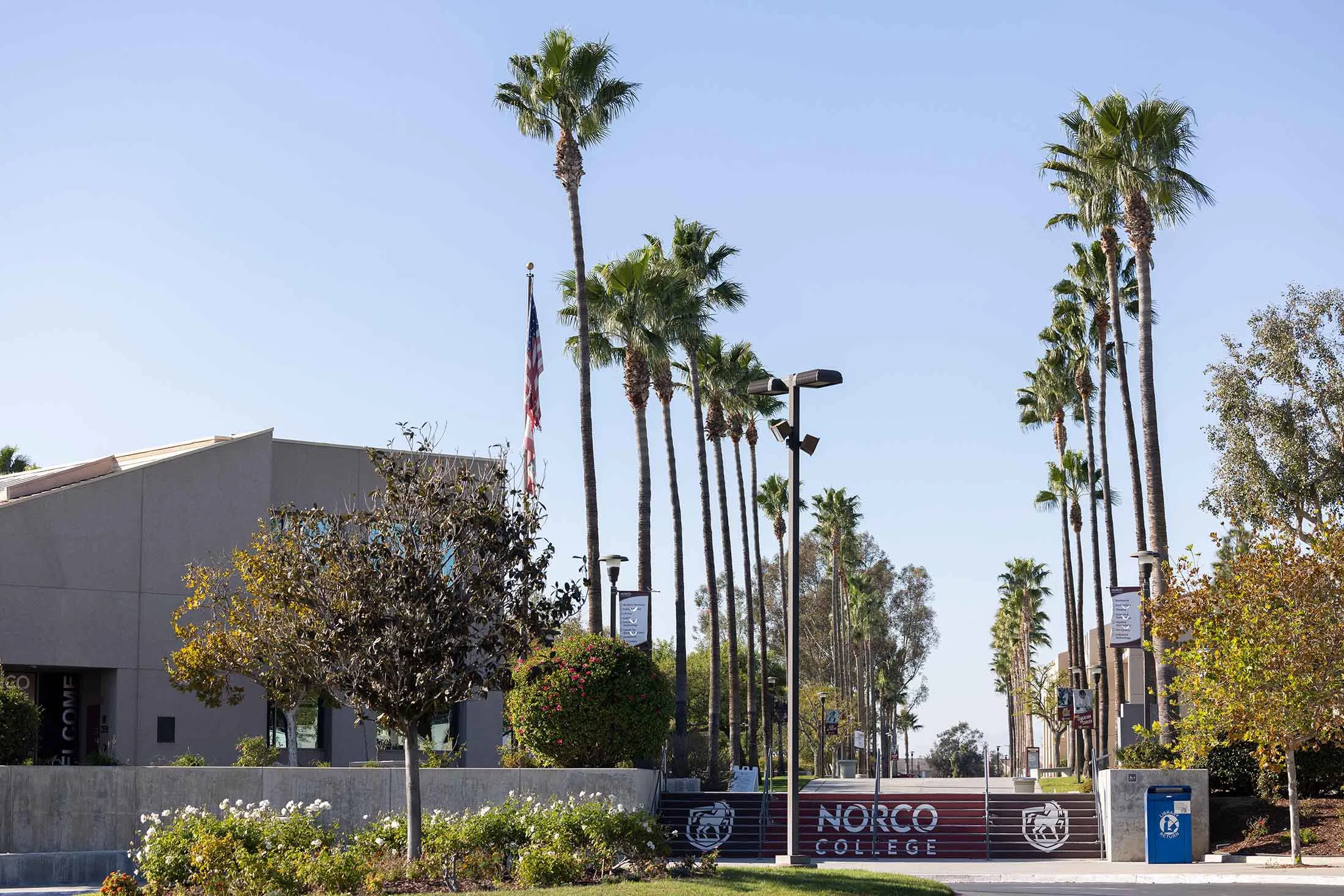 Norco College, east of Los Angeles, enrolls almost 18,000 students. Nearly 60% are Hispanic.