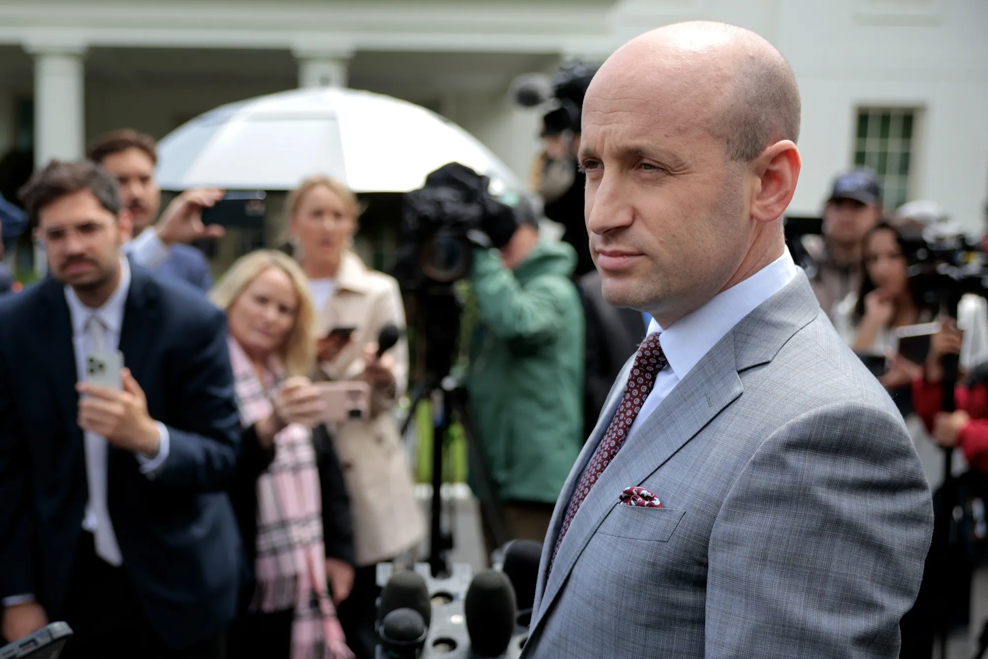 White House's Stephen Miller Directs Trump's Culture War on Immigration, Harvard - Bloomberg