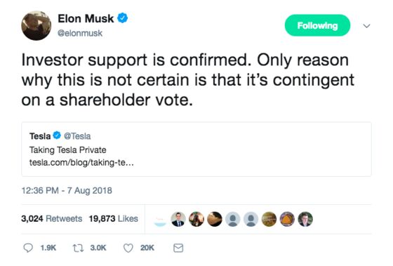 Tesla's Lucky Fans Can Still Stand By Their Man