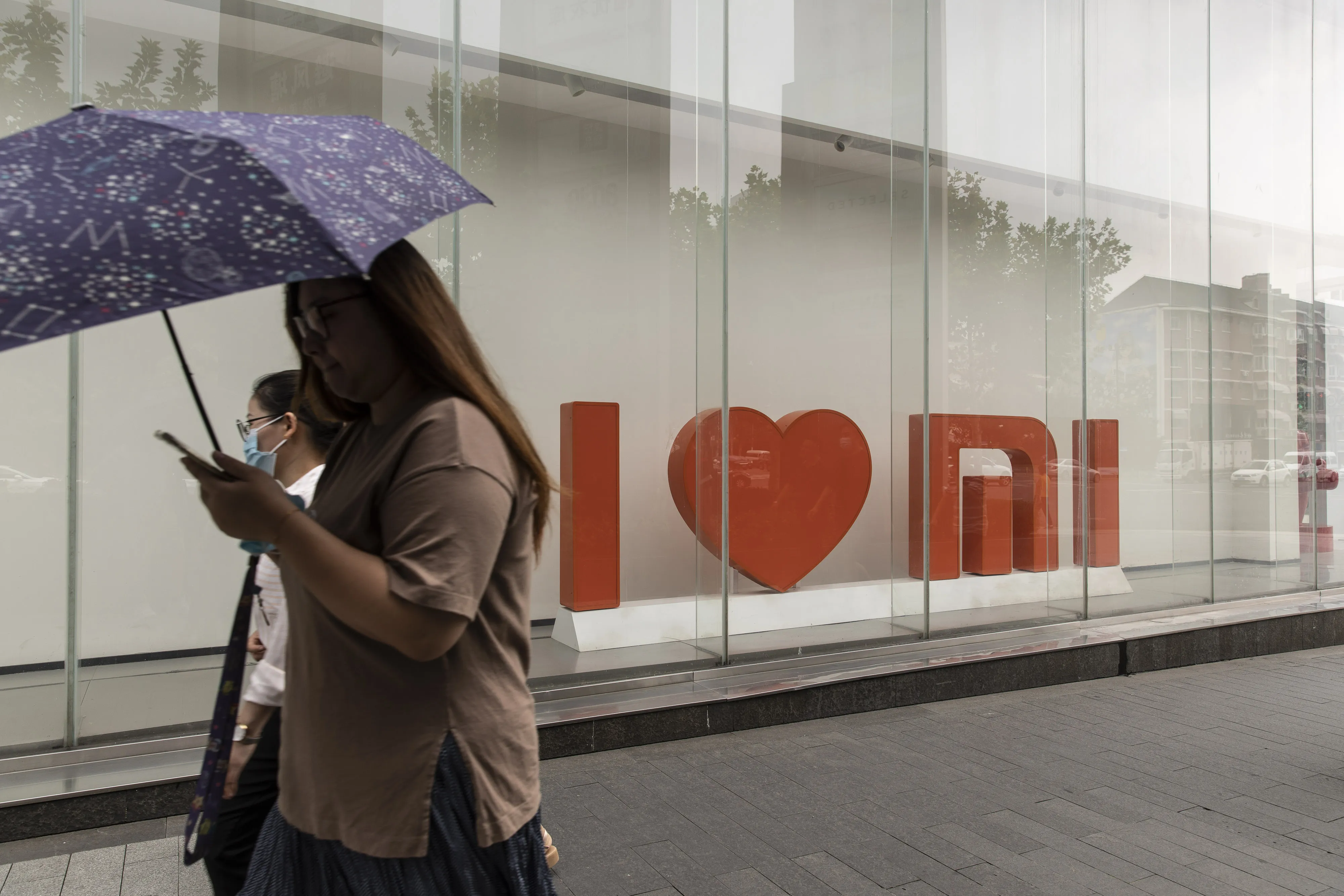 A store in Shanghai. Xiaomi stocks are hovering near their lowest level in more than a year in Hong Kong.