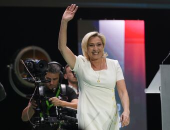 relates to French Far-Right Seen Trouncing Macron’s Party in EU Elections