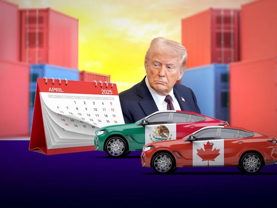 Trump Will Delay Canada, Mexico Car Tariffs for One Month - Bloomberg