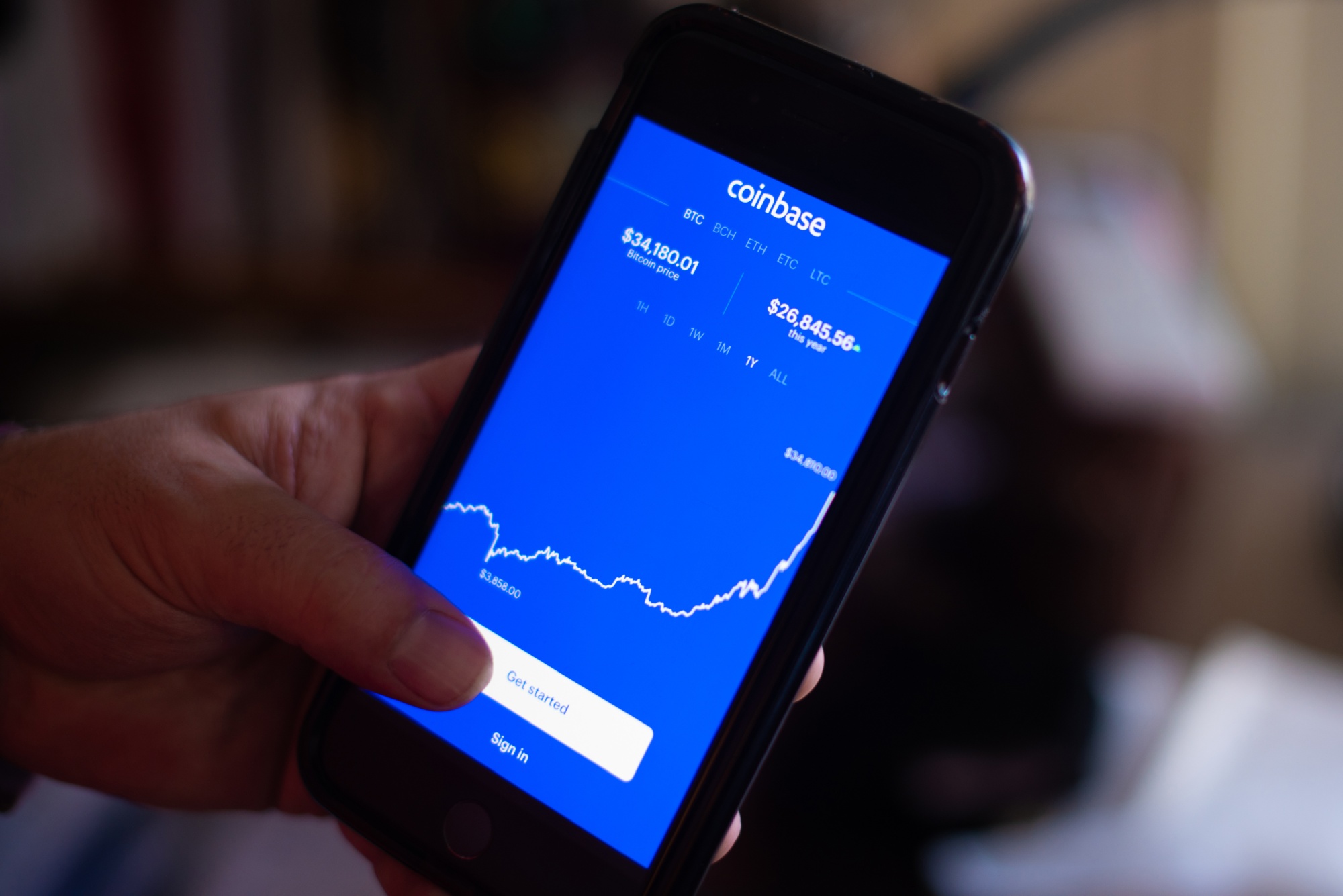 Personal Finance Coinbase Makes Everyone A Cryptocurrency Investor Bloomberg