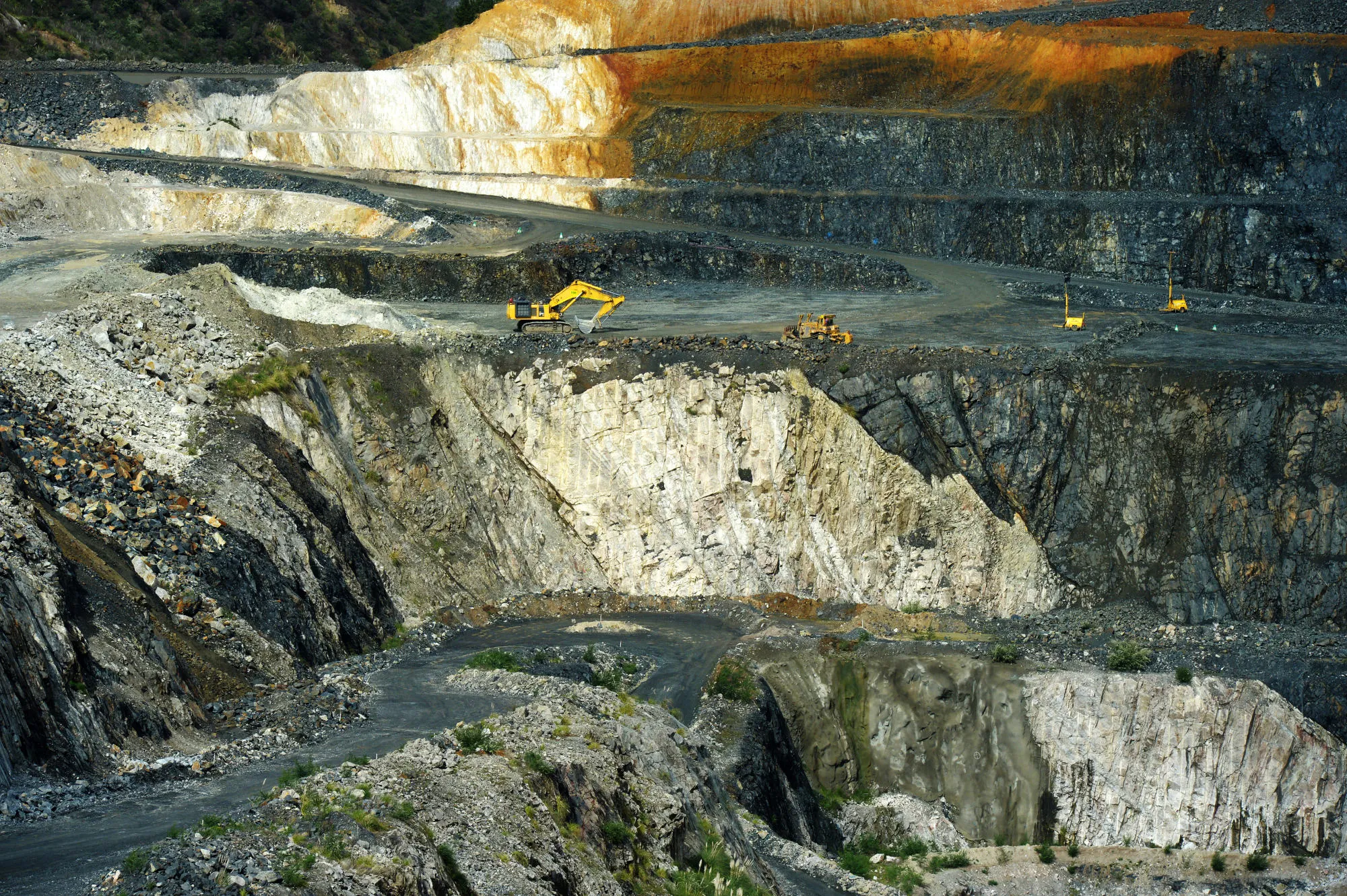 A hard-rock lithium mine&nbsp;in Greenbushes, Australia.