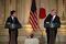 President Trump And Japanese Prime Minister Abe Hold Joint Press Conference At Mar-a-Lago