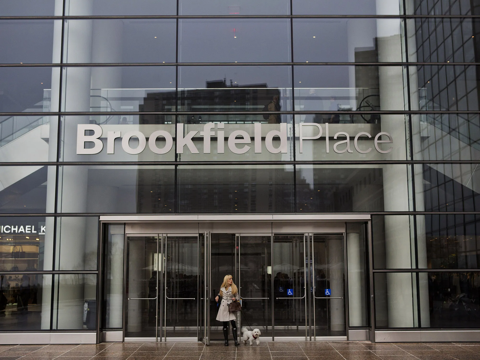 The Brookfield Place retail concourse in New York.