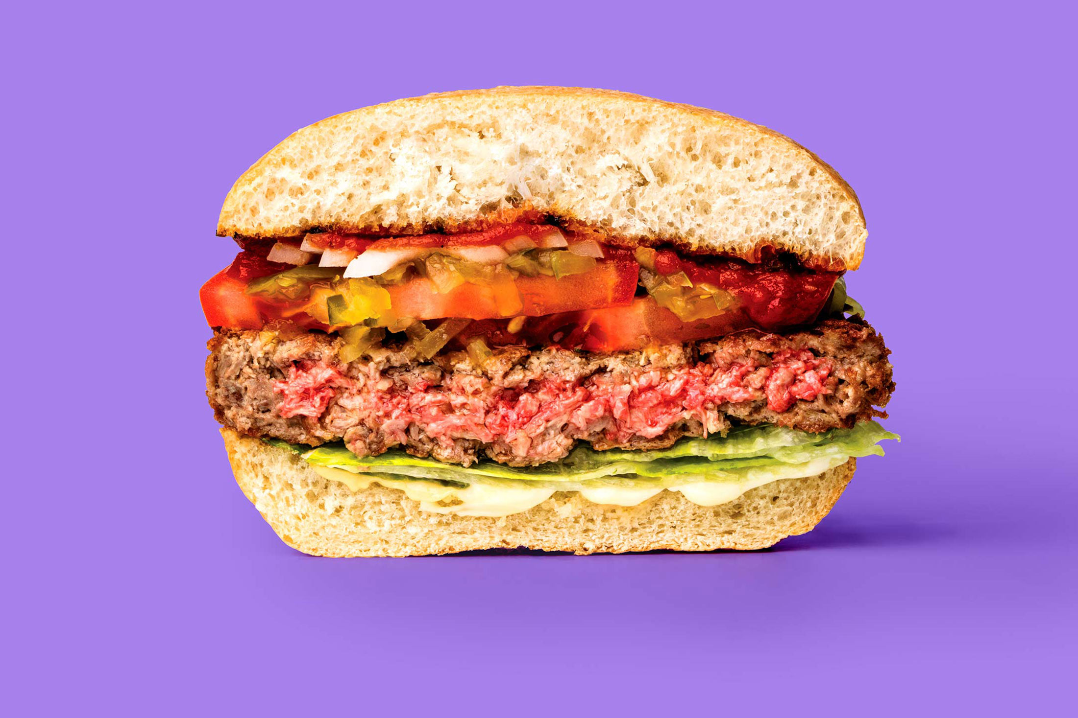 The veggie burger that bleeds like real meat - CNET