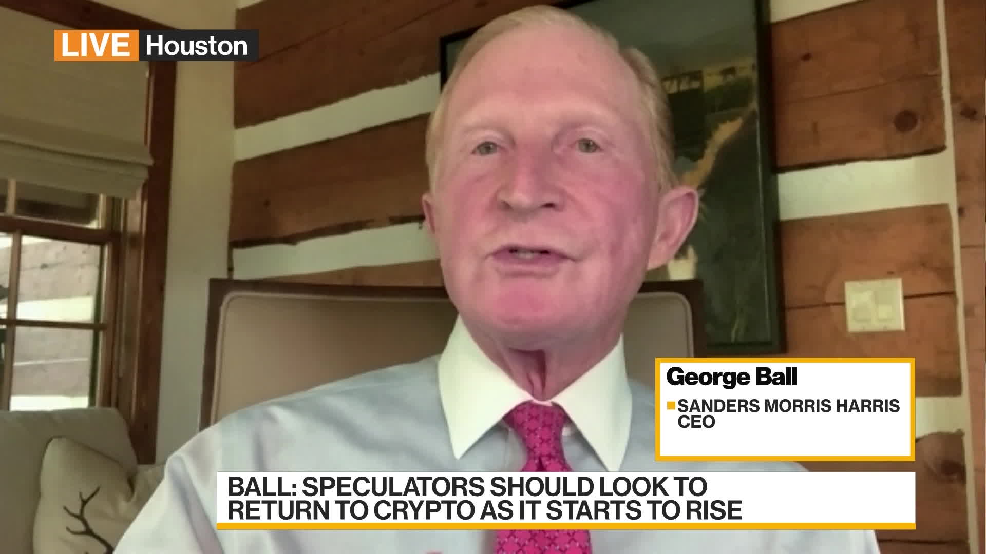 Watch Sanders Morris Harris' Ball on Markets and Strategies Bloomberg