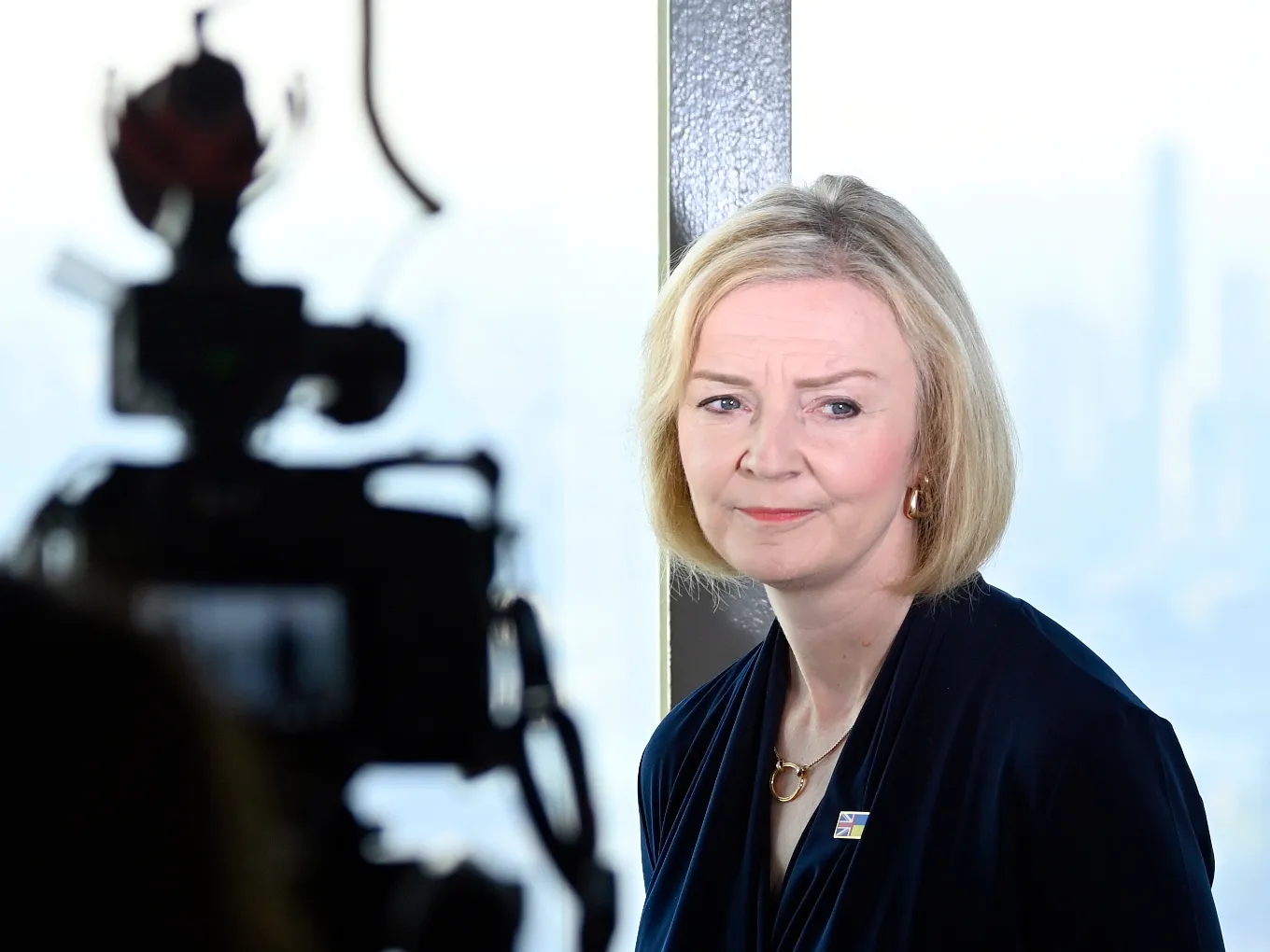 Liz Truss in New York on Sept. 20.