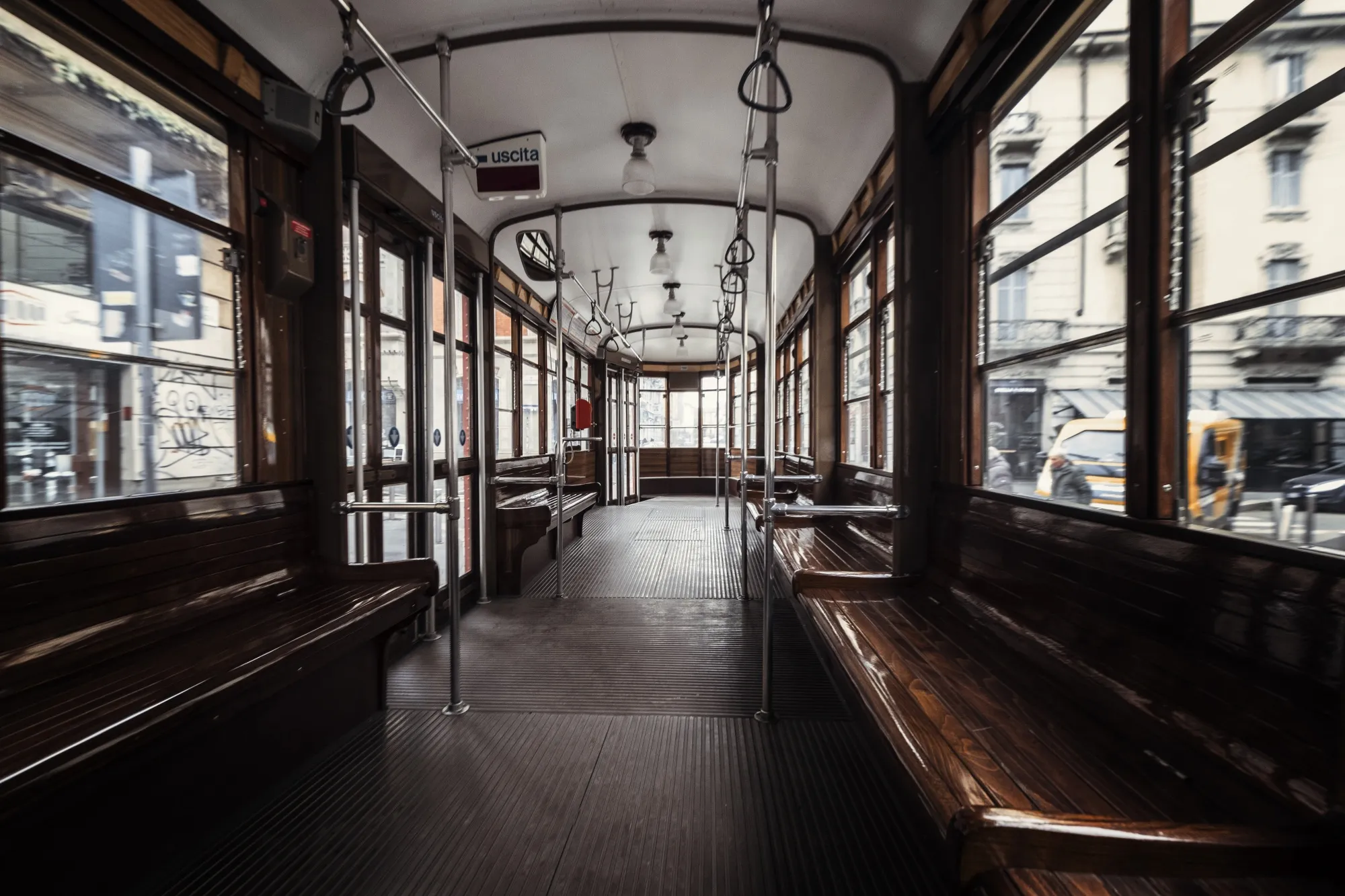 Empty streetcars are just one symptom of the spreading coronavirus.