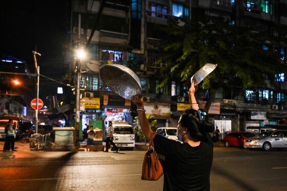 Myanmar Blocks Facebook as Post-Coup Protests Gain Traction
