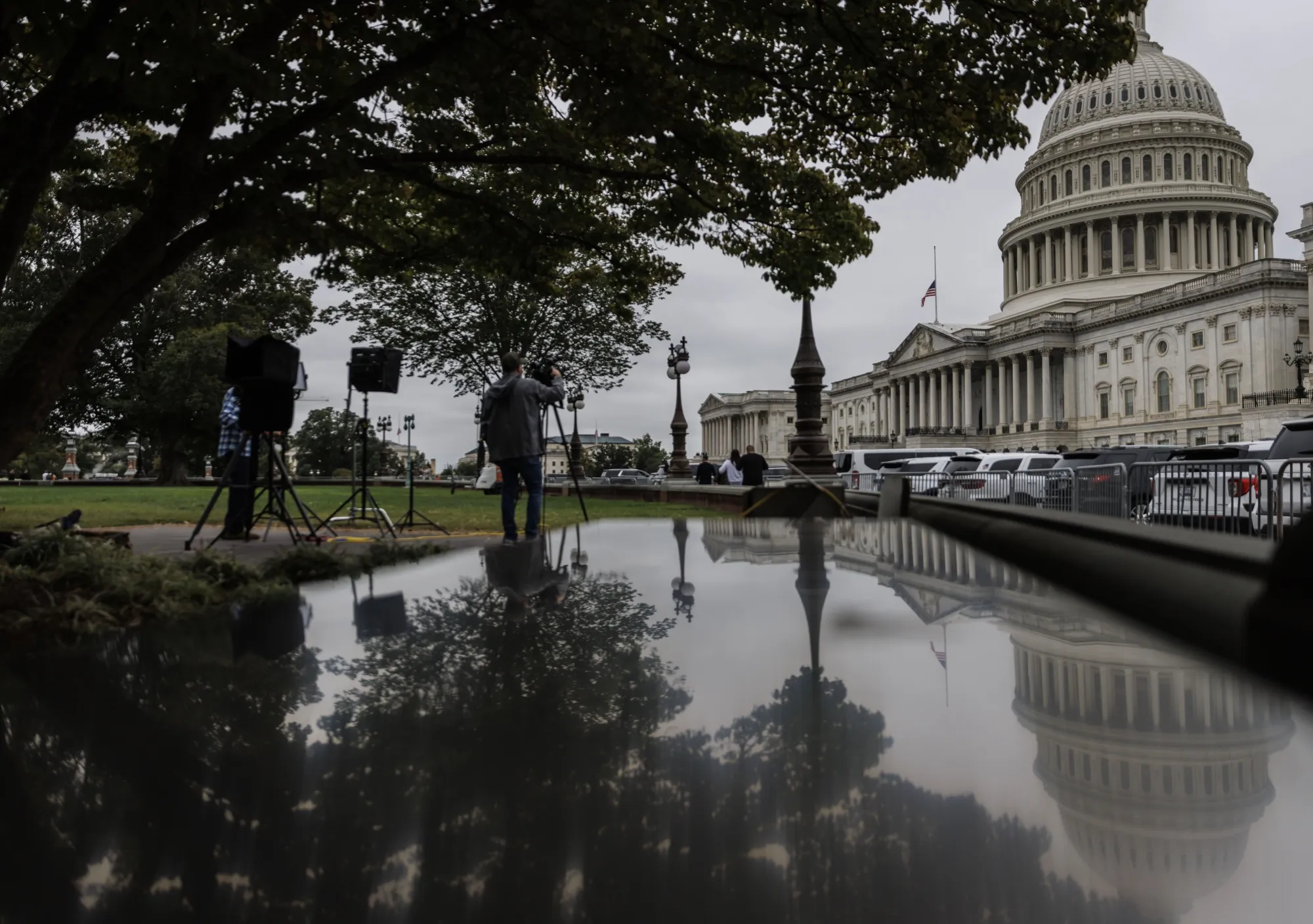 The US Capitol building.