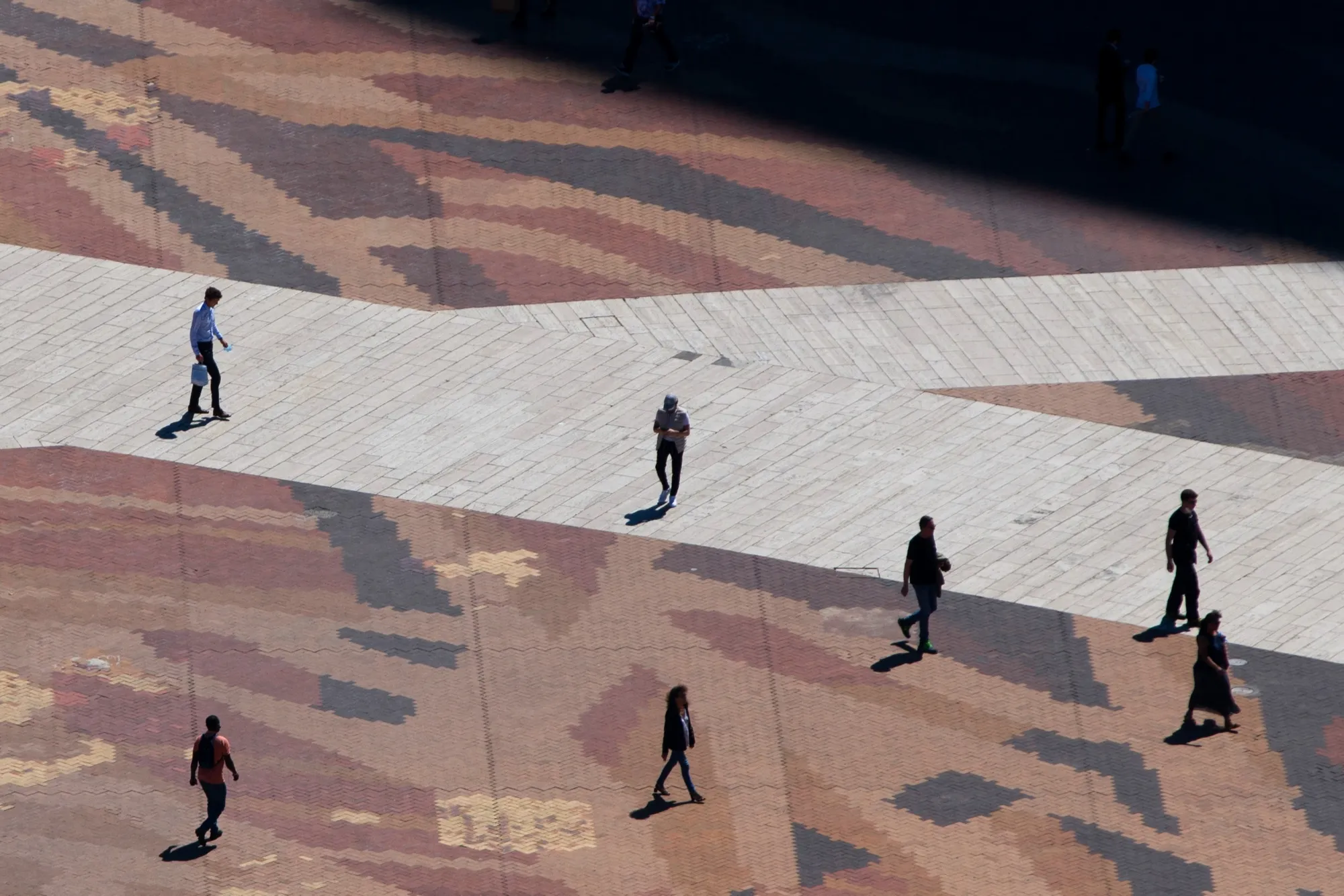 Commuters in La Defense as France Economy Gets Into Recovery Stride  