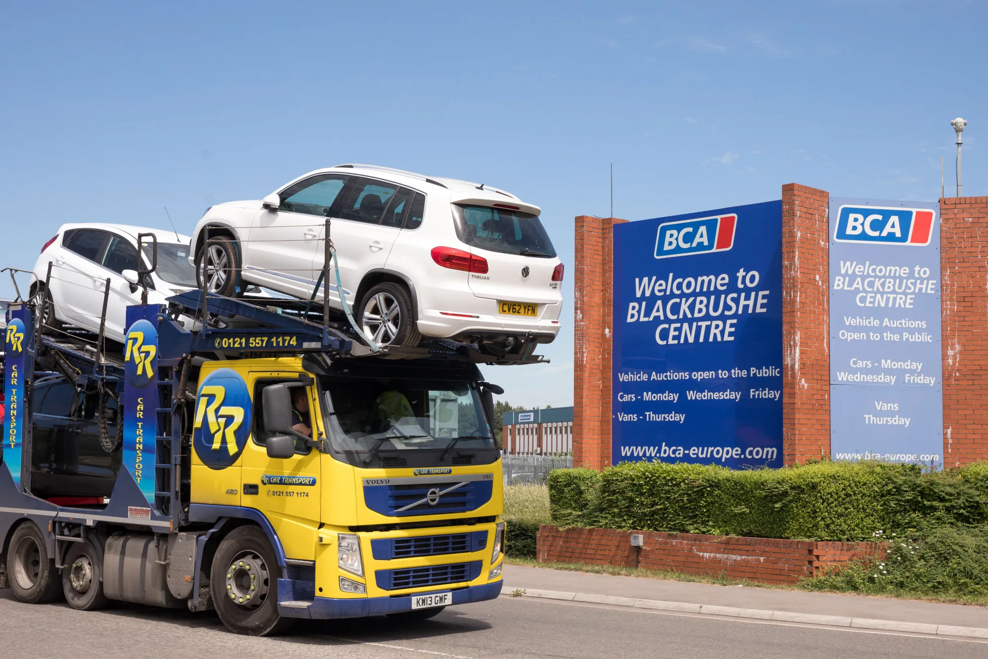 BCA Marketplace Plc Car Auction Site As Apax Partners LLP Weighs $2.1 Billion Bid
