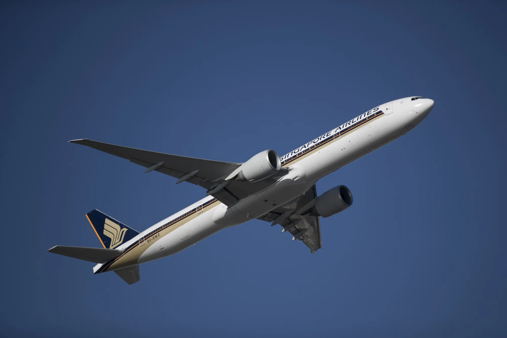 Singapore Airlines carried a record 10.3 million passengers in the quarter.