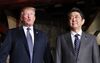 トランプ大統領と安倍晋三首相