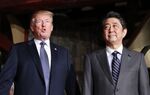 トランプ大統領と安倍晋三首相