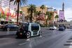 A Zoox robotaxi in Las Vegas.