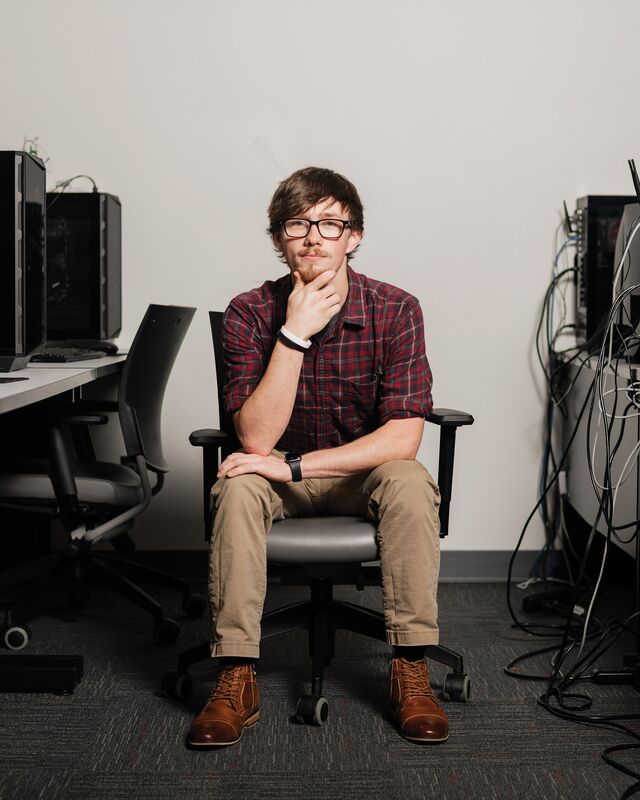 Jacob Kerley, 23, information technology student
