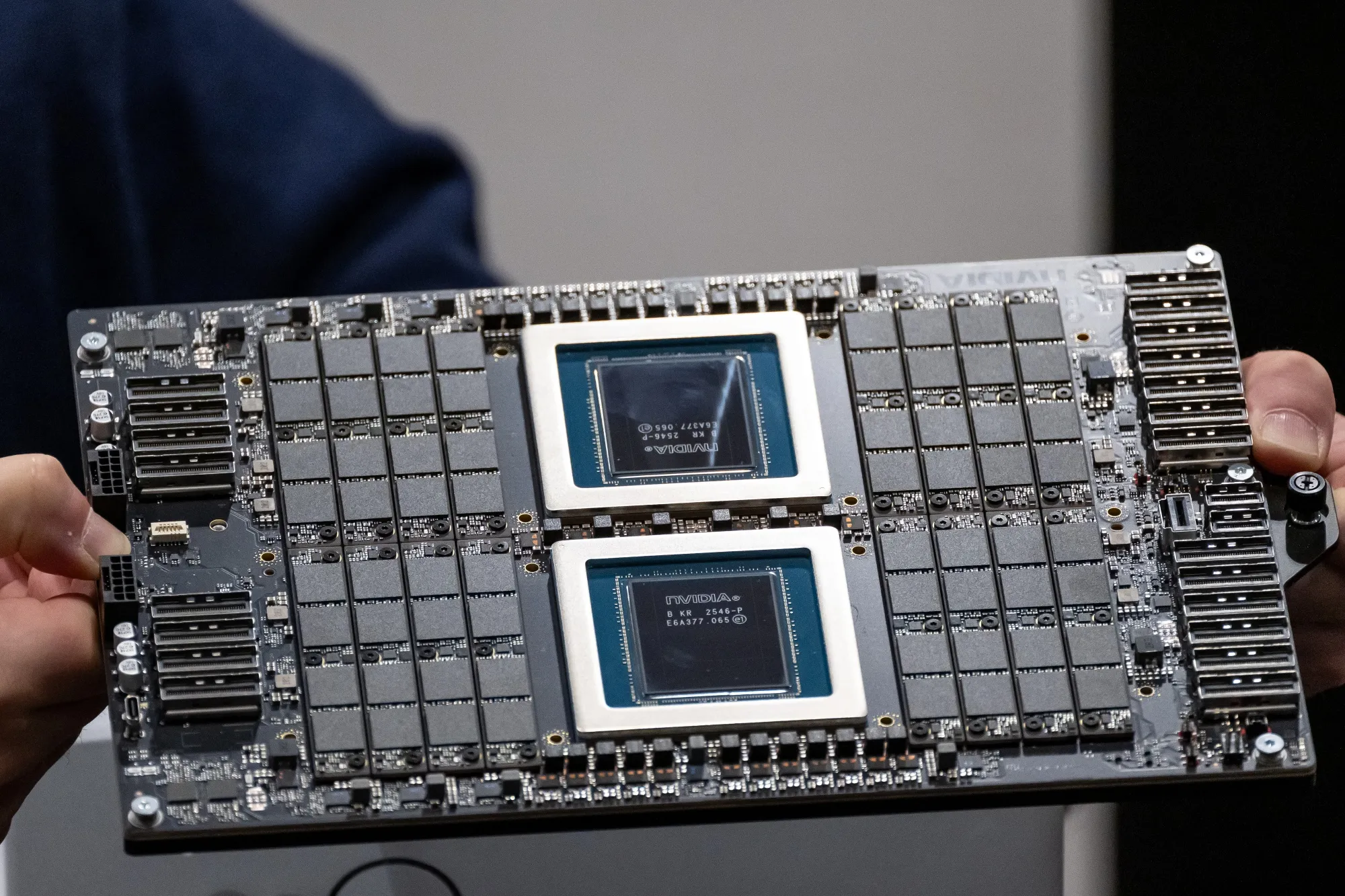 Nvidia’s Vera central processing unit.