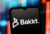 In this photo illustration, the Bakkt Holdings logo is seen