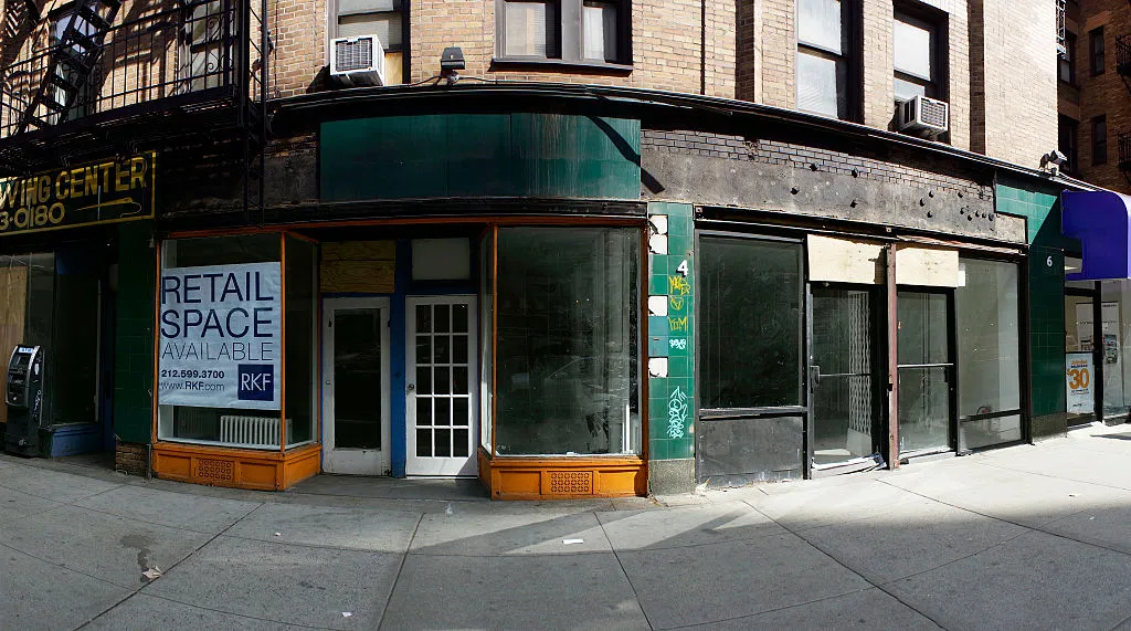 Why let a store sit empty? Maybe there's a risk to renting at a cut rate.
